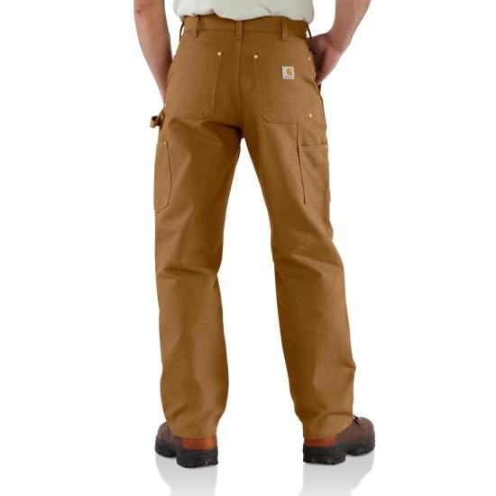 CARHARTT LOOSE FIT FIRM DUCK DOUBLE FRONT UTILITY WORK PANT (B01