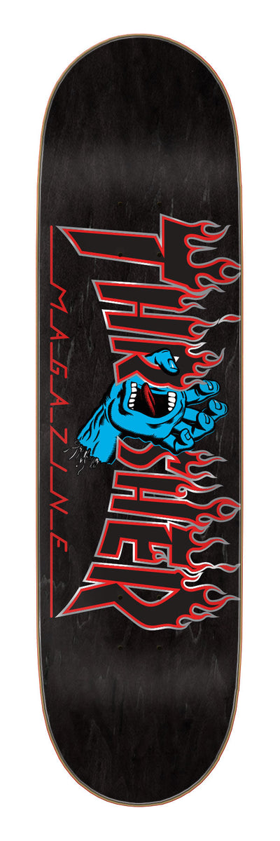 THRASHER X SANTA CRUZ SCREAMING FLAME LOGO DECK (11117032