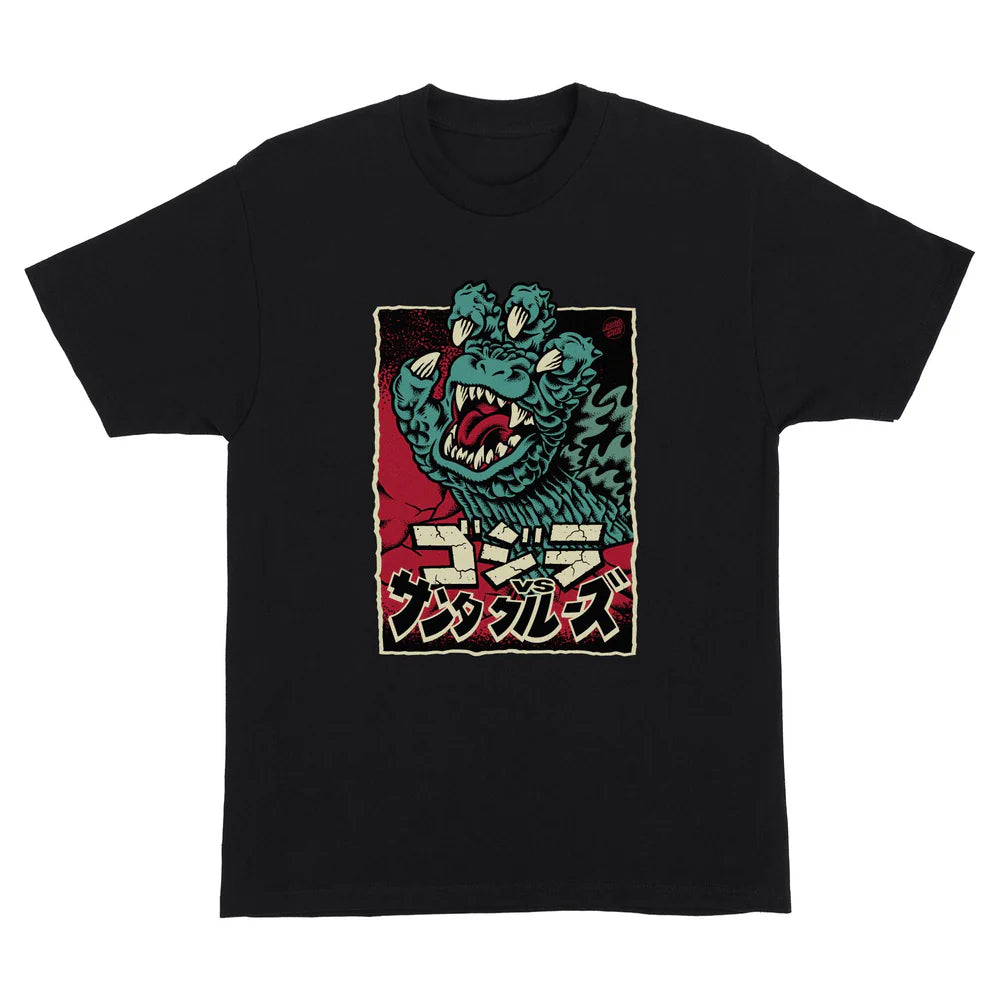 SANTA CRUZ GODZILLA HAND FRONT T-SHIRT (44156240) – Identity Board