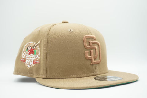 NEW ERA 5950 SAN DIEGO PADRES 40TH ANNIVERSARY FITTED HAT