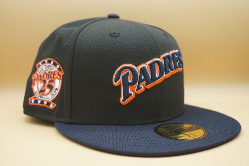 Officially Licensed MLB New Era 25th Anniversary Fitted Hat - Padres