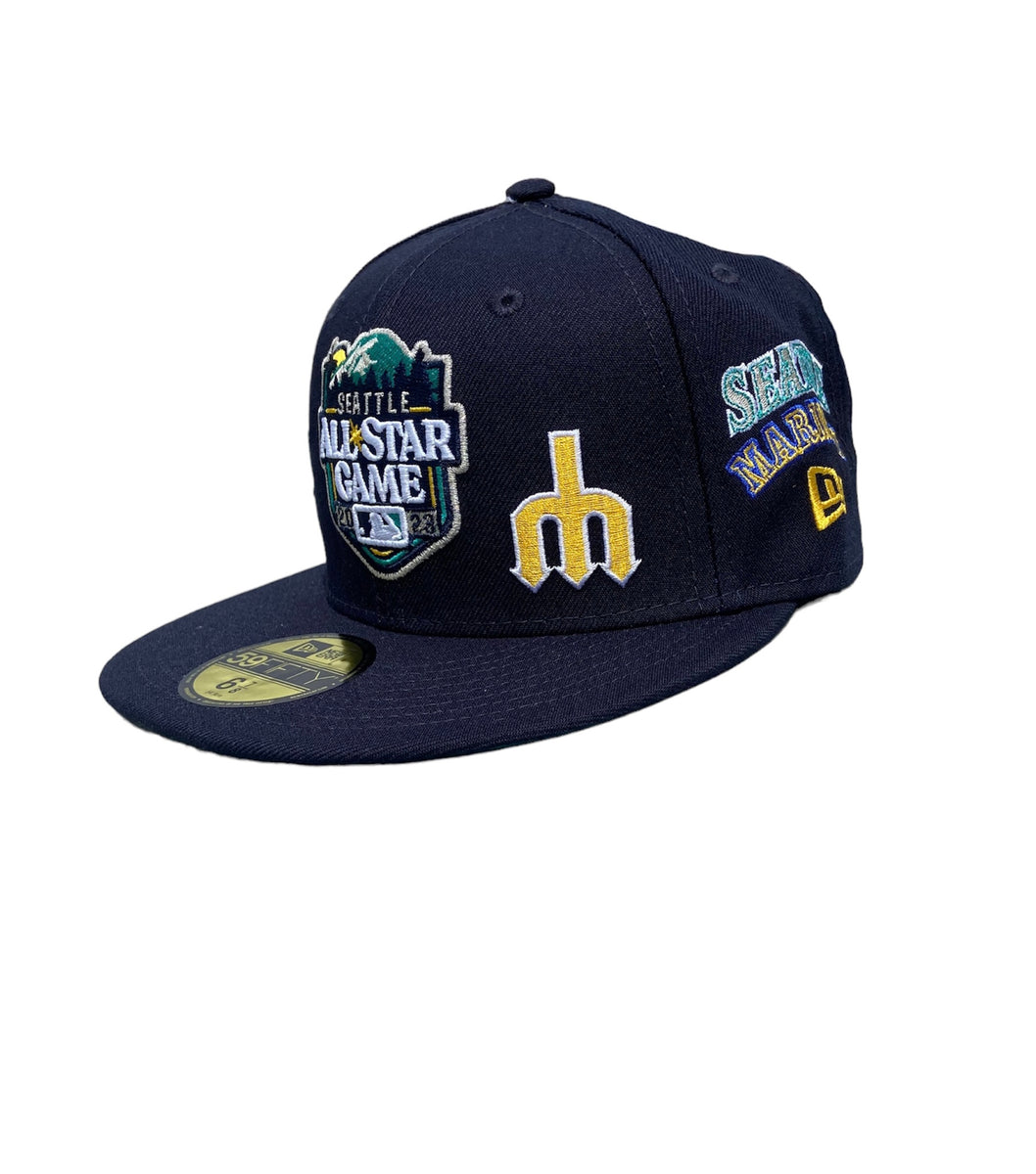 KTZ Seattle Mariners All Star Game Patch 59fifty Cap in Blue for Men