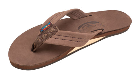 Rainbow Single Layer Arch Support Premier Leather with 1" Strap Women's Sandals (301ALTSN)