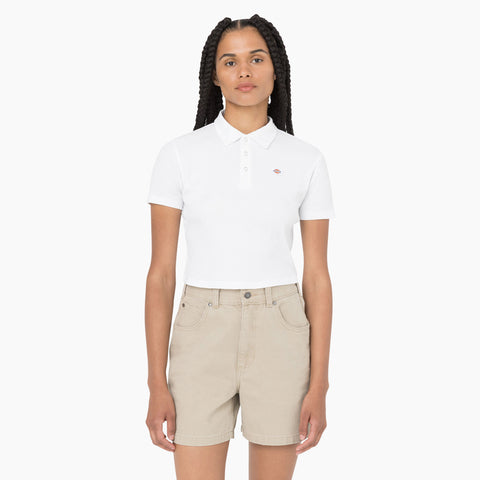 DICKIES KNIT CROPPED SHORT SLEEVE POLO (FSR49)
