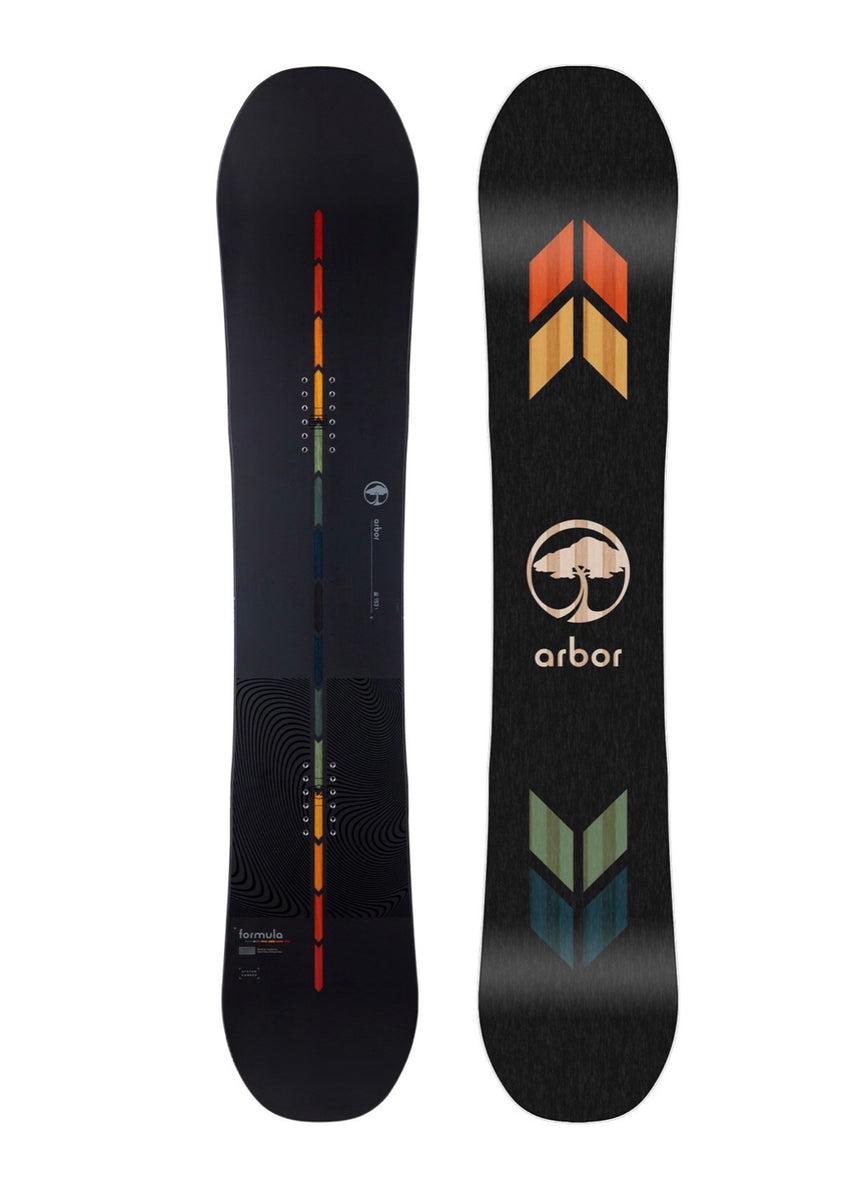 arbor snowboards vs burton ARBOR FORMULA ROCKER SNOWBOARD (12208)