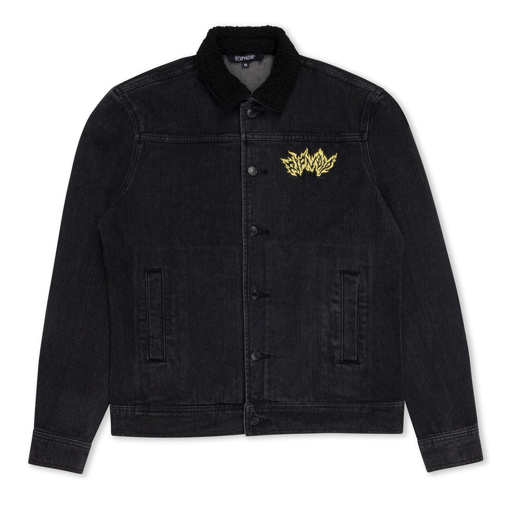 RIPNDIP RIPNLIT DENIM JACKET RND9901 Identity Board Shop