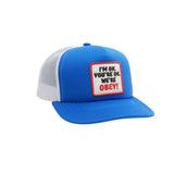 OBEY OKAY FOAM TRUCKER HAT (100500036)