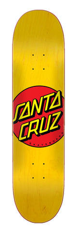 7.75in Classic Dot Santa Cruz Skateboard Deck