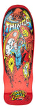 Stranger Things Grabke Max Melting Clock 9.7in x 29.4in Santa Cruz Decks