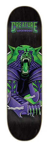 8.25in Cody Lockwood Robo Wolf Creature Skateboard Deck
