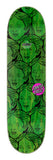 8.0in Possessed Head Santa Cruz FeelBase Skateboard Deck