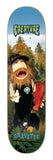 8.3in David Gravette Fuzzy Fiends Creature Skateboard Deck