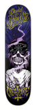 8.3in David Gravette Hippie Skull 20th Creature Skateboard Deck