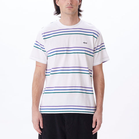 OBEY MONTROSE STRIPE T-SHIRT (131080351)