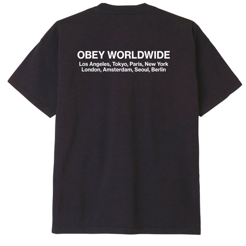 OBEY WORLDWIDE CITIES T-SHIRT (166913572)