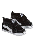 Vans Sk8-Hi Crib Black/White Shoe Infant