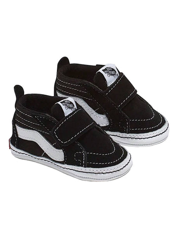Vans Sk8-Hi Crib Black/White Shoe Infant