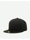 New Era 59Fifty New York Yankees Basic Fitted Hat Blackout