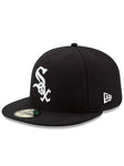 New Era Chicago White Sox Game Authentic Collection On-Field 59FIFTY Fitted Hat Black/White