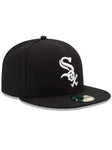 New Era Chicago White Sox Game Authentic Collection On-Field 59FIFTY Fitted Hat Black/White