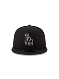 New Era Los Angeles Dodgers MLB Classics 59FIFTY Fitted Black Outline