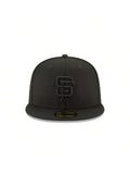 New Era San Francisco Giants 59Fifty Fitted Hat Blackout