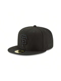 New Era San Francisco Giants 59Fifty Fitted Hat Blackout
