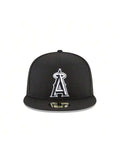 New Era Los Angeles Angels MLB Black & White 59FIFTY Fitted