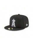 New Era Los Angeles Angels MLB Black & White 59FIFTY Fitted
