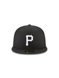 New Era Pittsburgh Pirates Black and White 59FIFTY Fitted