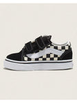 Vans Old Skool V Primary Check Toddler Sneakers