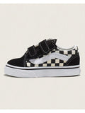 Vans Old Skool V Primary Check Toddler Sneakers