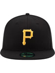 New Era Pittsburgh Pirates 59Fifty Game Black Authentic Hat