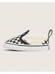 Vans Slip-On V Black/White Checkerboard Toddler Shoes
