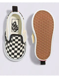 Vans Slip-On V Black/White Checkerboard Toddler Shoes