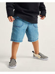 Vans Slip-On V Black/White Checkerboard Toddler Shoes
