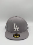 New Era LA Dodgers Shohei Ohtani Pitching MLB 59Fifty Fitted Hat - Grey
