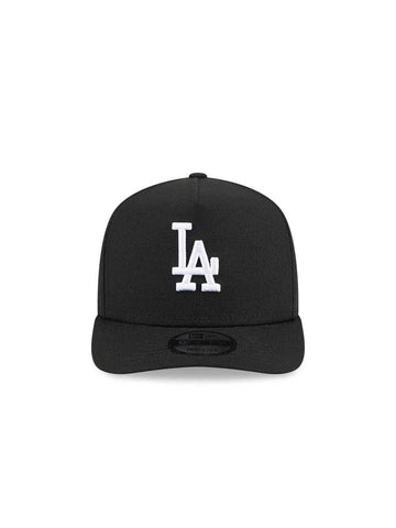 New Era 9FIFTY Dodgers Los Angeles Snapback Hat - Black/White