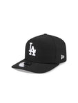 New Era 9FIFTY Dodgers Los Angeles Snapback Hat - Black/White