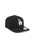 New Era 9FIFTY Dodgers Los Angeles Snapback Hat - Black/White