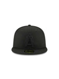 New Era Los Angeles Angels MLB Blackout 59FIFTY Fitted