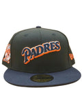 New Era San Diego Padres 59Fifty 25th Anniversary Black/Navy Fitted Hat