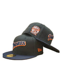 New Era San Diego Padres 59Fifty 25th Anniversary Black/Navy Fitted Hat