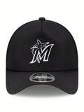 New Era Miami Marlins MLB Team 9FORTY Apex Snapback Black/White