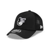 New Era Baltimore Orioles MLB Batting Practice 2026 Black 9FORTY Apex Adjustable Cap
