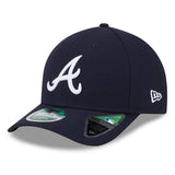 New Era Atlanta Braves Player Replica 9FORTY Adjustable Hat - Navy