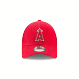 New Era Los Angeles Angels 9FORTY Trucker Adjustable Cap - Red