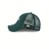 New Era Athletics 9FORTY Trucker Adjustable Cap - Dark Green