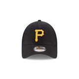 New Era Pittsburgh Pirates 9FORTY Trucker Adjustable Cap - Black/Gold