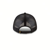 New Era Pittsburgh Pirates 9FORTY Trucker Adjustable Cap - Black/Gold